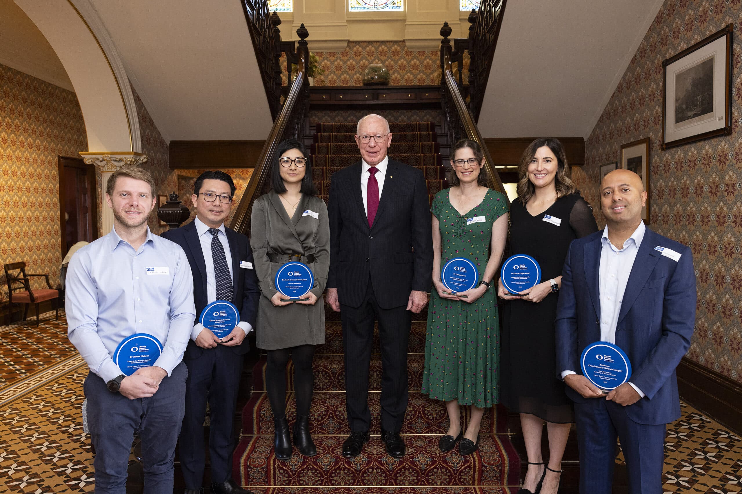 Australia’s Governor-General Mr David Hurley presented MDFA's 2023 research grants in Sydney on 16 June.