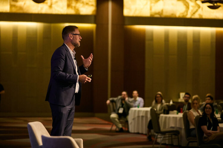 Dr Richard Harris at the ProVision EDGE24 event. Image: ProVision.