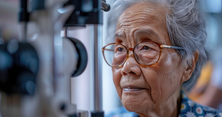 New research shows that regular eye tests can help identify the risk of dementia. Image: Nuth/stock.adobe.com