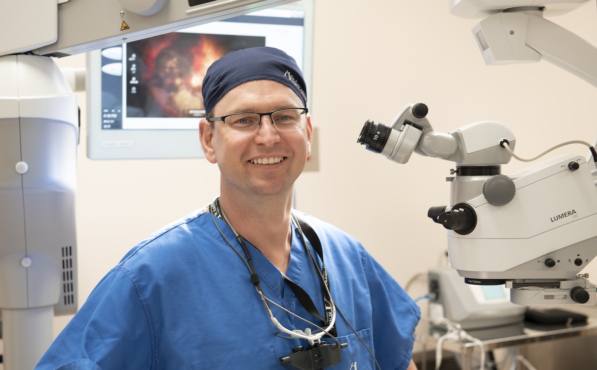 Dr Andrew McAllister, of Toowoomba Retina & Eye Specialists.