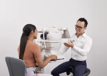 OCT has been highlighted as one of the most influential pieces of technology to detect and monitor retinal changes in people with diabetes. Image: Specsavers.