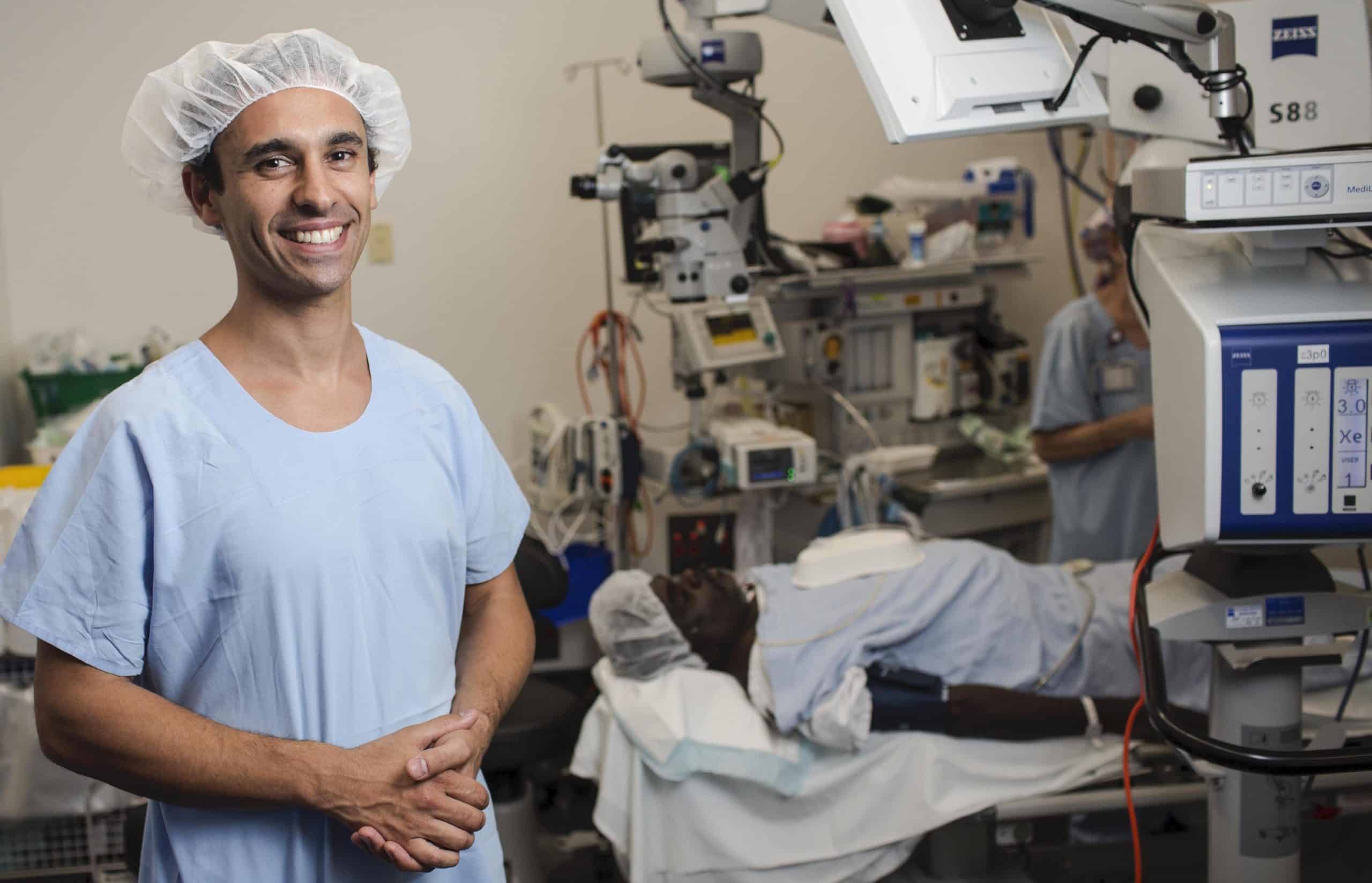 A/Prof Kris Rallah-Baker is Australia's first and only ophthalmologist and a Yuggera, Warangoo and Wiradjuri man.