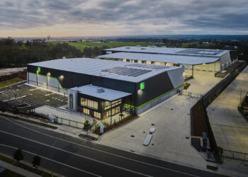 The new fulfilment centre is strategically located in Kemps Creek, west of Sydney. Image: EssilorLuxottica.
