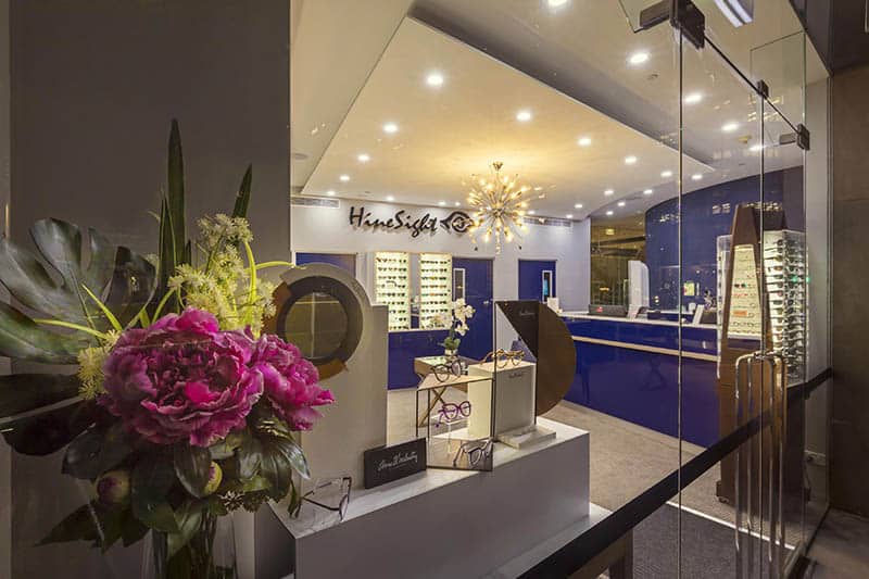 The man visited HineSight Optometrist between midday and 1pm on Friday 30 April 2021.