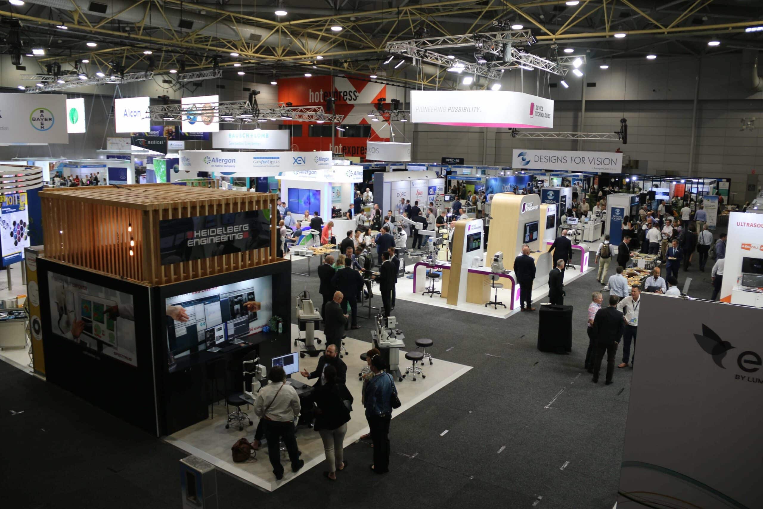 The trade floor, as pictured here in 2022, is expected to be a hive of activity at the congress. Image: Prime Creative Media.