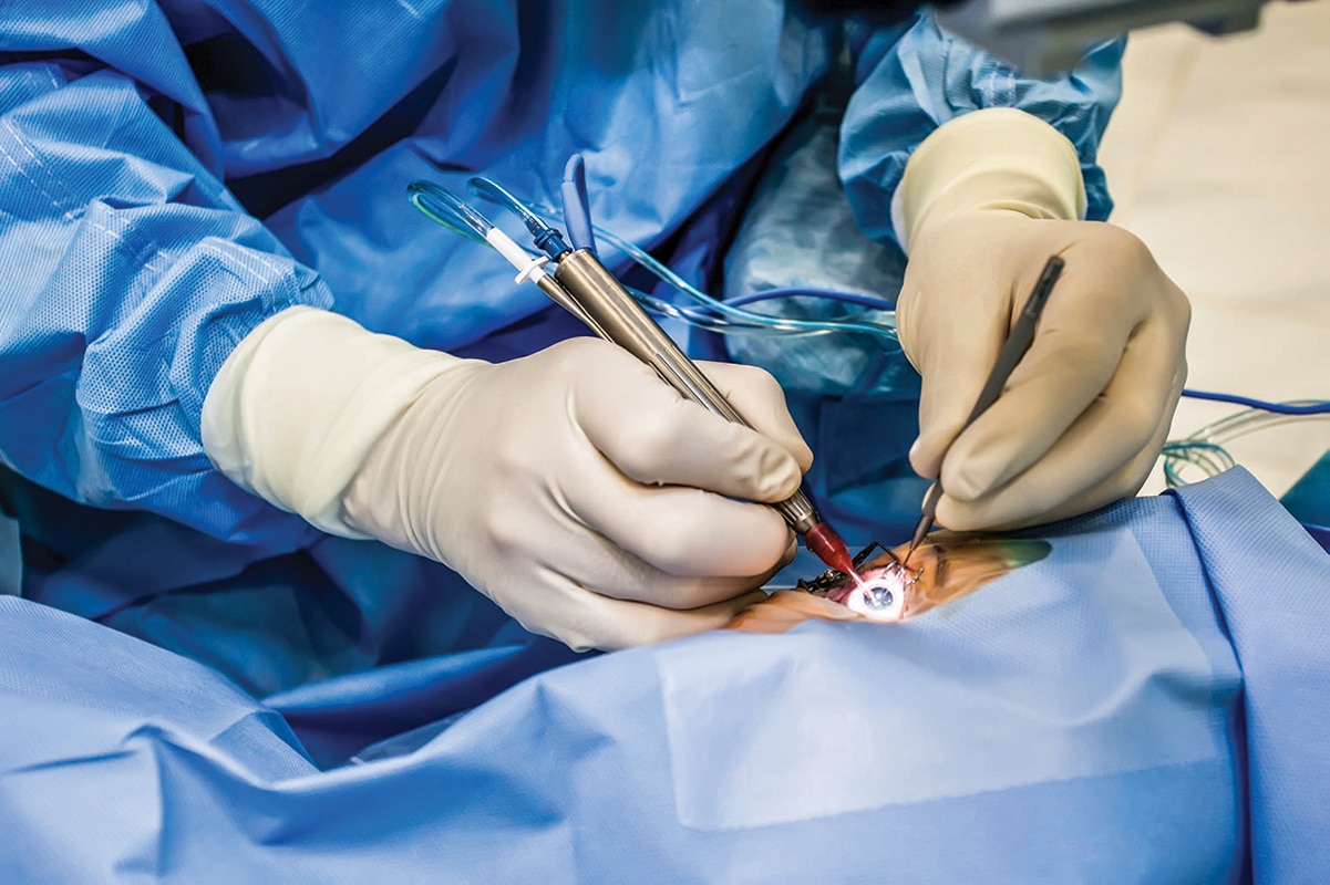 Elective eye surgery provision may be paused as the COVID-19 crisis continues to worsen.