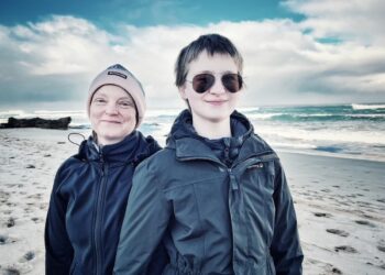 Bailey and his mum, Nina Owczarek. They will need to monitor and manage Bailey's glaucoma for the rest of his life. Image: Tony Owczarek.