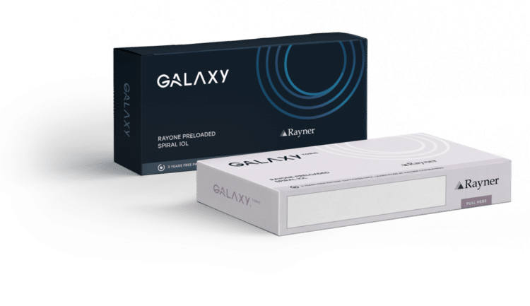 The company has partnered with leading ophthalmologist Dr João Lyra, from Brazil, to develop this full range of vision IOL. Image: Rayner.