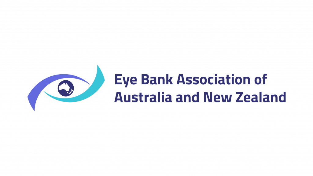 The new logo uses the eye to focus both nations, and eye lids to symbolise the donor-recipient relationship.