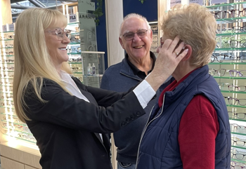 Lyn Simeon says customer service is the most important aspect of optical dispensing, along with professionalism, knowledge, skills and friendliness. Images: Lyn Simeon.