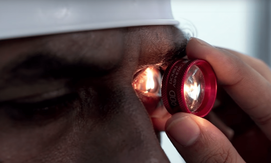 The new non-surgical treatment for corneal blindness uses a gel-like therapy. Image credit: Tej Kohli Foundation