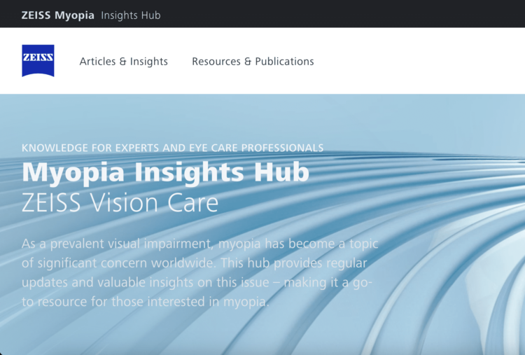 myopia insights hub